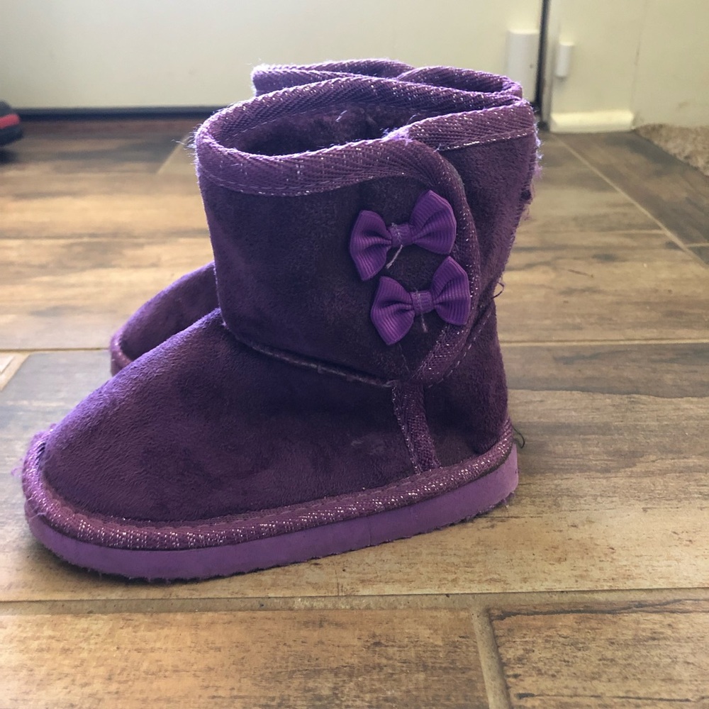 Little purple boots